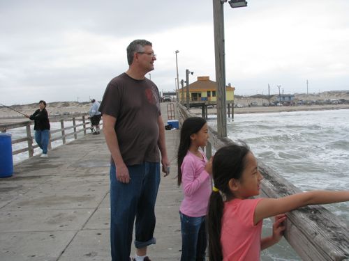 At "Bob Hall Pier", Coco was mesmerized by . . .