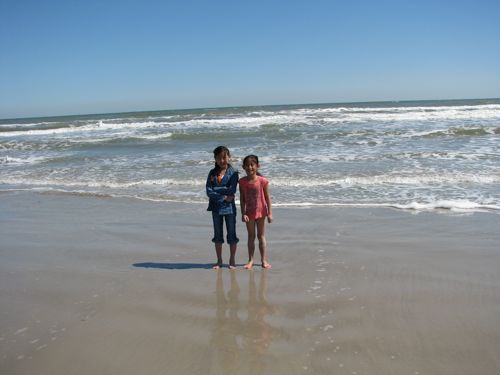 When it's too cold to swim . . . 